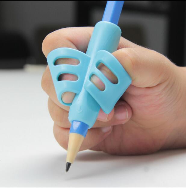 6pcs/Set Children Kids Pencil Grip Holder Tools Writing Aid Grip