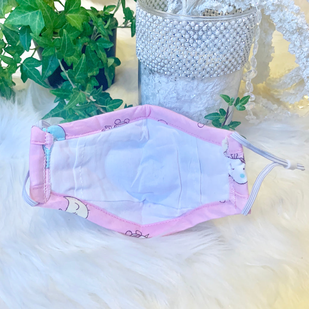Washable KIDS Face Masks with (1) FREE pm 2.5 filters | Ships Next Day USA