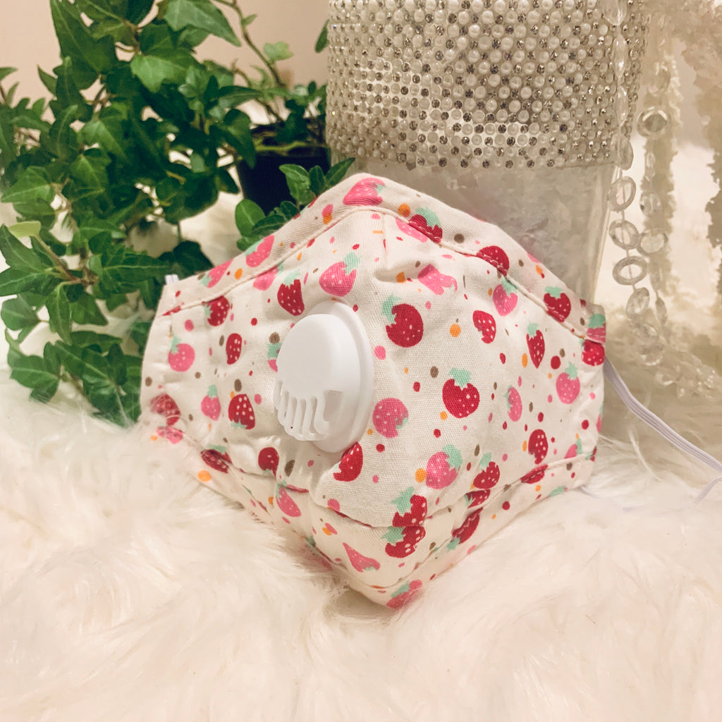 KIDS Face Mask washable with (1) FREE pm 2.5 filters Insert | Ships Next Day USA