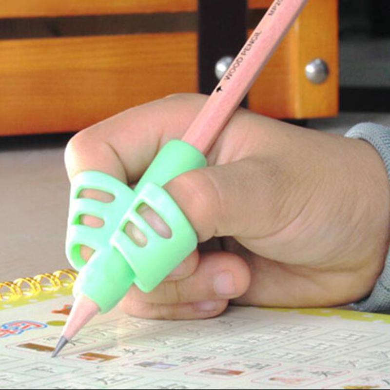 6pcs/Set Children Kids Pencil Grip Holder Tools Writing Aid Grip