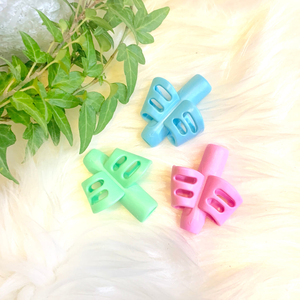 6pcs/Set Children Kids Pencil Grip Holder Tools Writing Aid Grip